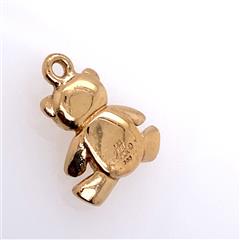 James Avery Teddy Bear 14K Yellow Gold Charm